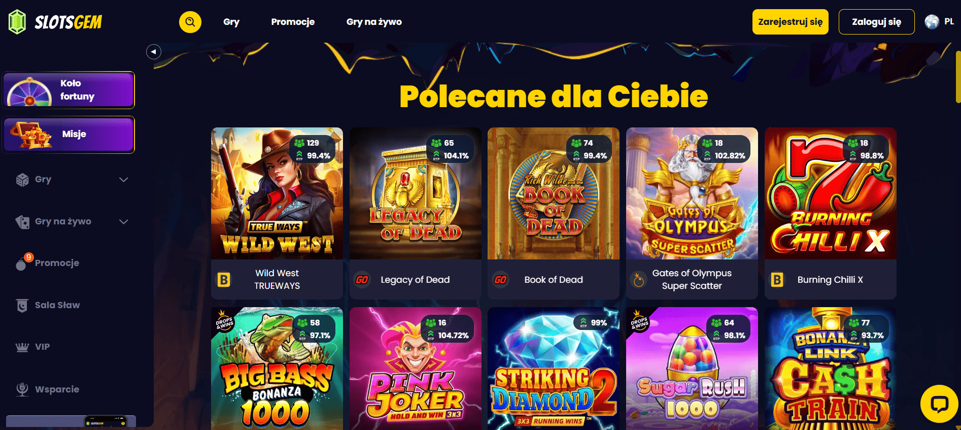 Slotsgem Casino